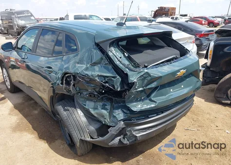 2025 Chevrolet Trax Fwd Ls из США, поврежденный, VIN KL77LFEP1SC158411